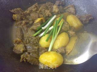 咖喱牛杂的做法步骤:6
