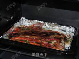 辣烤鱿鱼的做法步骤:13