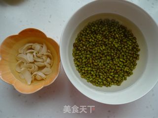 百合绿豆浆的做法步骤：2