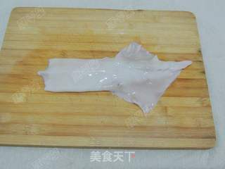 辣烤鱿鱼的做法步骤:2
