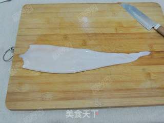辣烤鱿鱼的做法步骤:3
