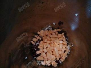 红薯红豆米糊的做法步骤:5