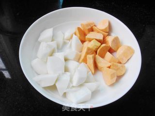 瘦身三宝甜汤的做法步骤：2