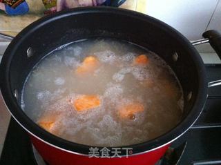 小米糯米红薯粥的做法步骤:7