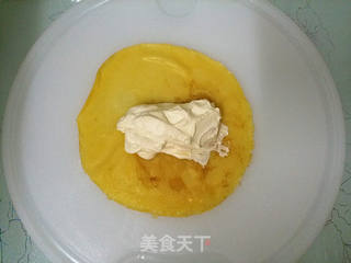 香橙芒果班戟的做法步骤:9
