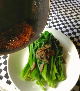白灼菜心的做法步骤:9