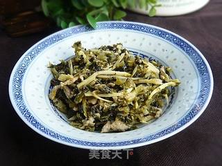 开胃小菜——雪菜肉丝的做法步骤:11