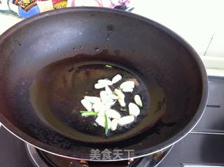 香菇炒油菜的做法步骤:4