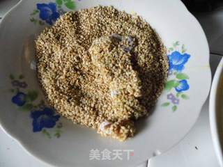 芝麻牛排的做法步骤:5