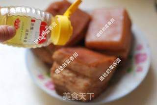 17图详解四川九大碗之【咸烧白】(芽菜扣肉)的做法步骤:4