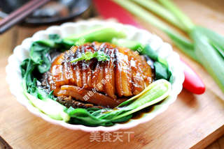 17图详解四川九大碗之【咸烧白】(芽菜扣肉)的做法步骤:17