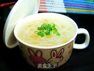 白萝卜粉丝汤的做法步骤:4