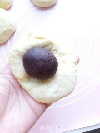 花式豆沙面包的做法步骤:4