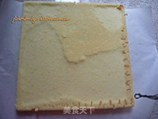 草莓蛋糕卷的做法步骤:13