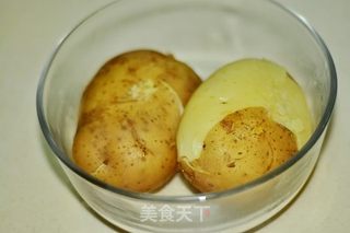奶香土豆泥的做法步骤:3