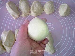 白芝麻餐包的做法步骤:7