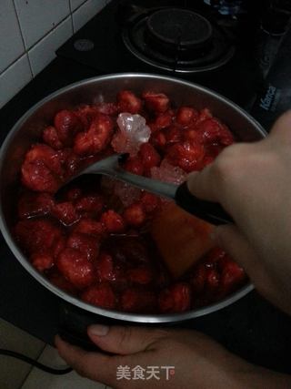 自制草莓酱的做法步骤:4