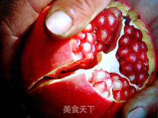石榴葡萄汁的做法步骤:3