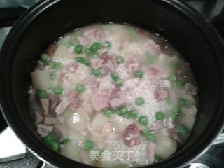 美味又快捷的豆饭的做法步骤:4