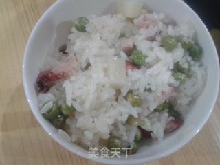 美味又快捷的豆饭的做法步骤:6