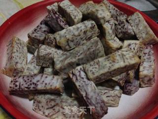 潮汕小吃---返沙芋头的做法步骤:6
