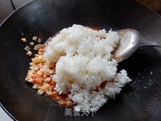 华丽丽滴炒饭：茄汁炒饭的做法步骤：12