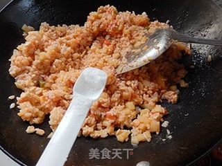 华丽丽滴炒饭：茄汁炒饭的做法步骤：13