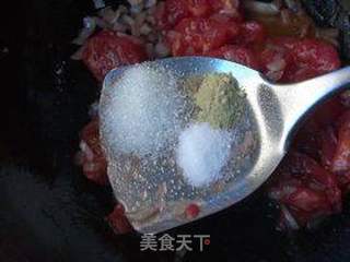 茄汁焖黄豆的做法步骤:5