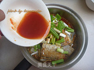 蕃茄酱烧带鱼的做法步骤:6