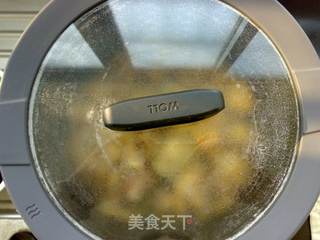 鲜鲍鱼焖鸡的做法步骤:6