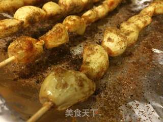 家乡小吃~ 美味烤蒜瓣的做法步骤:7