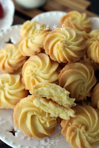 原味曲奇的做法步骤:7