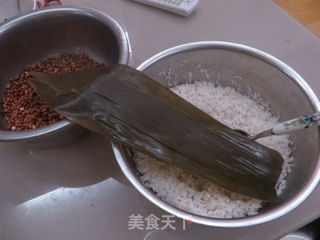 【红糖红豆棕】-----西安回民小吃的做法步骤:4