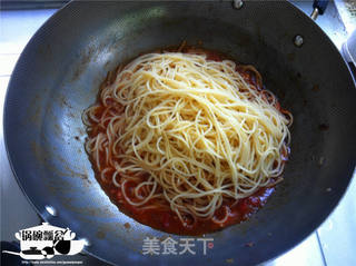 番茄肉酱意大利面的做法步骤:11