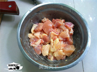 家常做法藕块咕噜鸡球的做法步骤:3