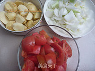 西红柿炖牛肉的做法步骤:3