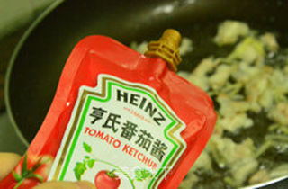 茄汁菜花的做法步骤:7