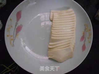 茄味肉末蒸豆腐的做法步骤：2