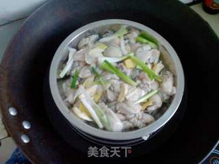葱香生蚝肉的做法步骤:4