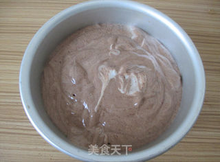 可可戚风蛋糕的做法步骤:14