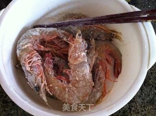 椒盐大虾的做法步骤:3