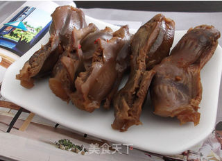 凉拌香辣鸭肫的做法步骤:4