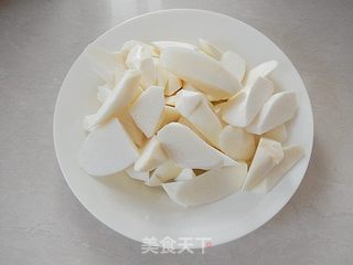 虾焖茭白的做法步骤:3