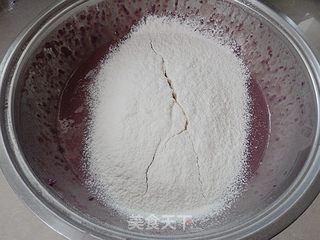 紫薯蛋糕的做法步骤:7