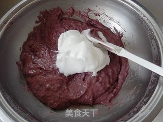 紫薯蛋糕的做法步骤:12