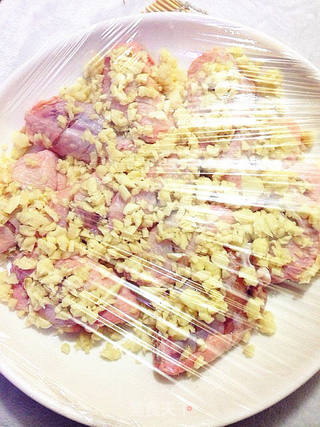 蒜香鸡中翅的做法步骤:6