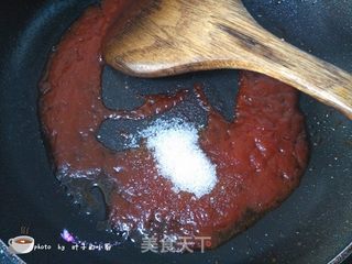 茄汁杏鲍菇的做法步骤:8