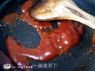 茄汁杏鲍菇的做法步骤:9