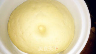 27的烘焙日记——火腿肉松面包的做法步骤:2