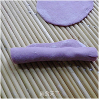 【紫薯玫瑰花馒头】-------让面食不再单调的做法步骤:11